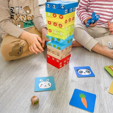 TOOKY TOY Gra Zręcznościowa Zwierzęta 82 el. TOOKY TOY Gra Zręcznościowa Zwierzęta 82 el.