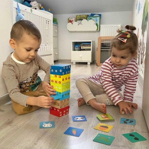 TOOKY TOY Gra Zręcznościowa Zwierzęta 82 el. TOOKY TOY Gra Zręcznościowa Zwierzęta 82 el.