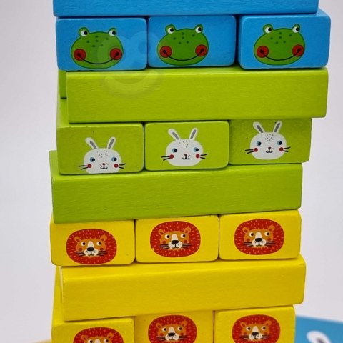 TOOKY TOY Gra Zręcznościowa Zwierzęta 82 el. TOOKY TOY Gra Zręcznościowa Zwierzęta 82 el.