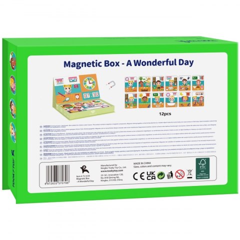 TOOKY TOY Puzzle Drewniane Pudełko Magnetyczne TOOKY TOY Puzzle Drewniane Pudełko Magnetyczne