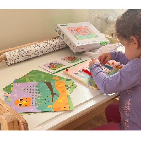 TOOKY TOY Układanka z Pinezkami Kołki Wpinaczka TOOKY TOY Układanka z Pinezkami Kołki Wpinaczka