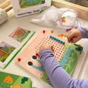 TOOKY TOY Układanka z Pinezkami Kołki Wpinaczka TOOKY TOY Układanka z Pinezkami Kołki Wpinaczka