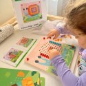 TOOKY TOY Układanka z Pinezkami Kołki Wpinaczka TOOKY TOY Układanka z Pinezkami Kołki Wpinaczka