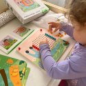 TOOKY TOY Układanka z Pinezkami Kołki Wpinaczka TOOKY TOY Układanka z Pinezkami Kołki Wpinaczka
