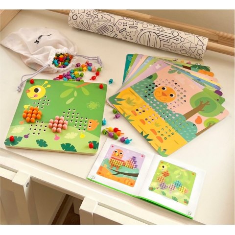 TOOKY TOY Układanka z Pinezkami Kołki Wpinaczka TOOKY TOY Układanka z Pinezkami Kołki Wpinaczka