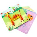 TOOKY TOY Układanka z Pinezkami Kołki Wpinaczka TOOKY TOY Układanka z Pinezkami Kołki Wpinaczka