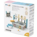 VIGA Drewniana Składana Kuchenka i Grill VIGA Drewniana Składana Kuchenka i Grill