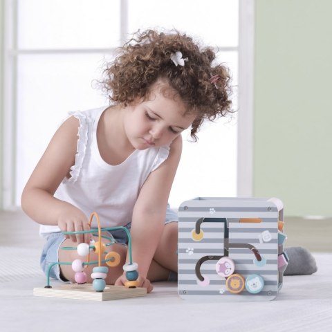 VIGA PolarB Activity Box Drewniane Edukacyjne Centrum Gier 5w1 kostka VIGA PolarB Activity Box Drewniane Edukacyjne Centrum Gier 5w1 kostka