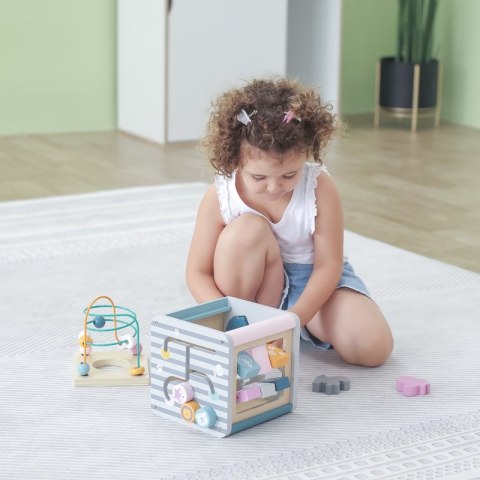 VIGA PolarB Activity Box Drewniane Edukacyjne Centrum Gier 5w1 kostka VIGA PolarB Activity Box Drewniane Edukacyjne Centrum Gier 5w1 kostka