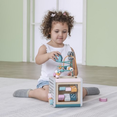 VIGA PolarB Activity Box Drewniane Edukacyjne Centrum Gier 5w1 kostka VIGA PolarB Activity Box Drewniane Edukacyjne Centrum Gier 5w1 kostka