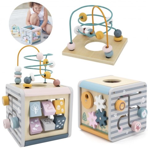 VIGA PolarB Activity Box Drewniane Edukacyjne Centrum Gier 5w1 kostka VIGA PolarB Activity Box Drewniane Edukacyjne Centrum Gier 5w1 kostka