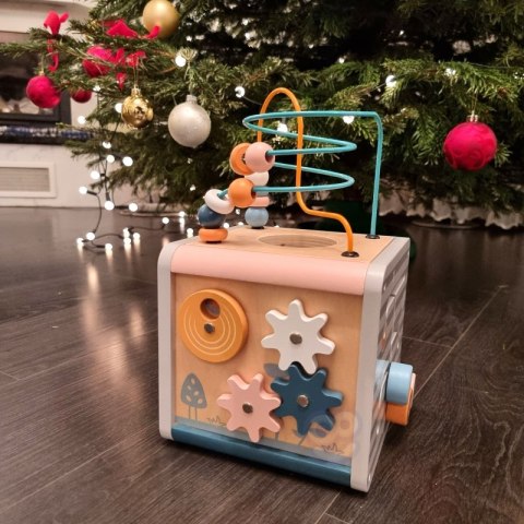 VIGA PolarB Activity Box Drewniane Edukacyjne Centrum Gier 5w1 kostka VIGA PolarB Activity Box Drewniane Edukacyjne Centrum Gier 5w1 kostka