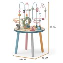 VIGA PolarB Drewniany Stolik Edukacyjny Manipulacyjny Przeplatanka Montessori VIGA PolarB Drewniany Stolik Edukacyjny Manipulacyjny Przeplatanka Montessori