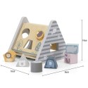 VIGA PolarB Drewniany sorter z klockami piramida Układanka VIGA PolarB Drewniany sorter z klockami piramida Układanka