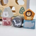 VIGA PolarB Drewniany sorter z klockami piramida Układanka VIGA PolarB Drewniany sorter z klockami piramida Układanka