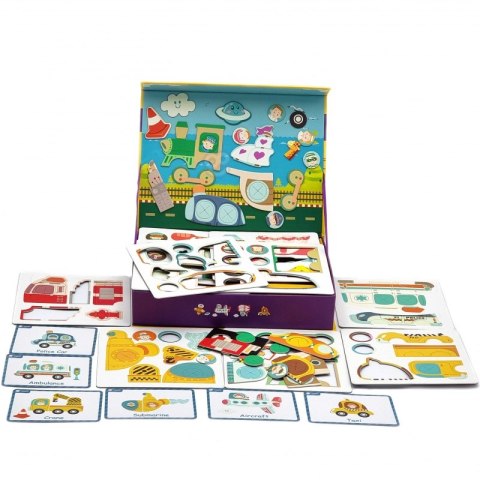 CLASSIC WORLD Puzzle Nauka Ruchu Transportu Drogowego 72 el. CLASSIC WORLD Puzzle Nauka Ruchu Transportu Drogowego 72 el.