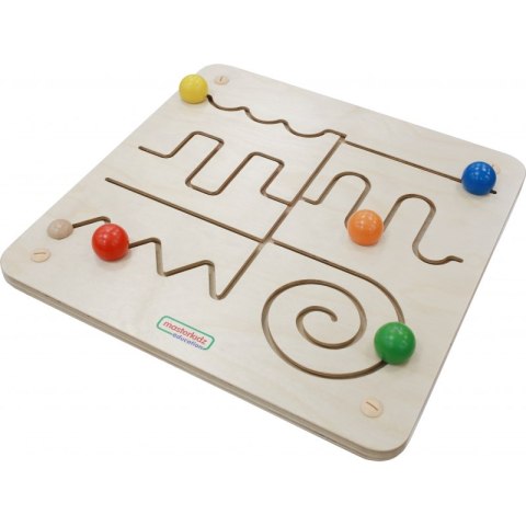 MASTERKIDZ Tablica Edukacyjna Labirynt Montessori MASTERKIDZ Tablica Edukacyjna Labirynt Montessori