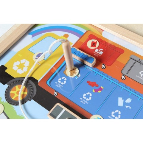 MASTERKIDZ Tablica Edukacyjna Segregacja Odpadów Montessori MASTERKIDZ Tablica Edukacyjna Segregacja Odpadów Montessori