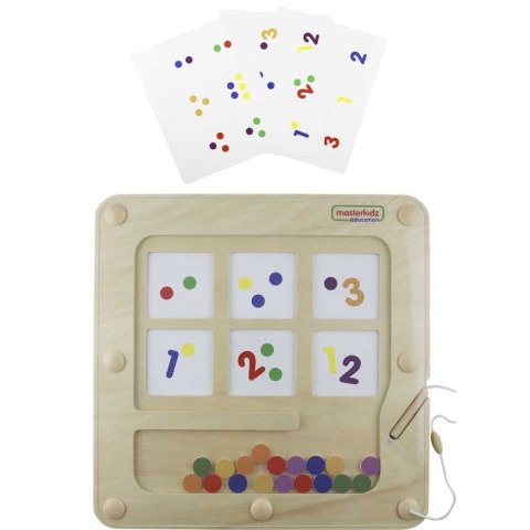 MASTERKIDZ Tablica Magnetyczna Nauka Liczenia MASTERKIDZ Tablica Magnetyczna Nauka Liczenia