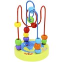 TOOKY TOY Drewniana Edukacyjna Pętla Motoryczna Labirynt Przeplatanka TOOKY TOY Drewniana Edukacyjna Pętla Motoryczna Labirynt Przeplatanka