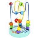 TOOKY TOY Drewniana Edukacyjna Pętla Motoryczna Labirynt Przeplatanka TOOKY TOY Drewniana Edukacyjna Pętla Motoryczna Labirynt Przeplatanka