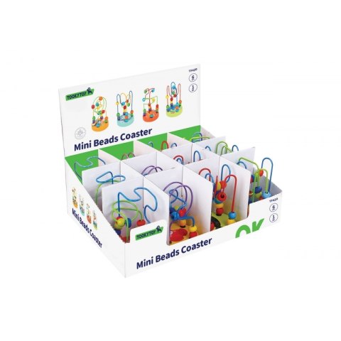 TOOKY TOY Drewniana Edukacyjna Pętla Motoryczna Labirynt Przeplatanka TOOKY TOY Drewniana Edukacyjna Pętla Motoryczna Labirynt Przeplatanka