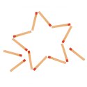 TOOKY TOY Drewniana Układanka Montessori Gra Logiczna Łamigłówki Zapałki Magnetyczne dla Dzieci 58 el. TOOKY TOY Drewniana Układanka Montessori Gra Logiczna Łamigłówki Zapałki Magnetyczne dla Dzieci 58 el.