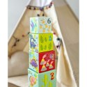 TOOKY TOY Drewniane Klocki Układanka Edukacyjna + 6 Figurek do zabawy 12 el. TOOKY TOY Drewniane Klocki Układanka Edukacyjna + 6 Figurek do zabawy 12 el.