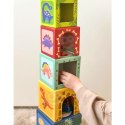 TOOKY TOY Drewniane Klocki Układanka Edukacyjna + 6 Figurek do zabawy 12 el. TOOKY TOY Drewniane Klocki Układanka Edukacyjna + 6 Figurek do zabawy 12 el.