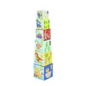 TOOKY TOY Drewniane Klocki Układanka Edukacyjna + 6 Figurek do zabawy 12 el. TOOKY TOY Drewniane Klocki Układanka Edukacyjna + 6 Figurek do zabawy 12 el.
