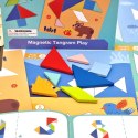 TOOKY TOY Puzzle Tangram Układanka dla Dzieci Nauka Kształtów Figury Kształty 18el. TOOKY TOY Puzzle Tangram Układanka dla Dzieci Nauka Kształtów Figury Kształty 18el.