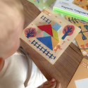 TOOKY TOY Puzzle Tangram Układanka dla Dzieci Nauka Kształtów Figury Kształty 18el. TOOKY TOY Puzzle Tangram Układanka dla Dzieci Nauka Kształtów Figury Kształty 18el.