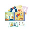 TOOKY TOY Puzzle Tangram Układanka dla Dzieci Nauka Kształtów Figury Kształty 18el. TOOKY TOY Puzzle Tangram Układanka dla Dzieci Nauka Kształtów Figury Kształty 18el.