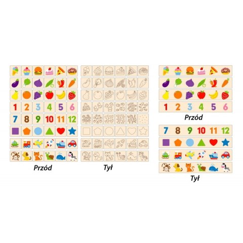VIGA Drewniany Edukacyjny Sorter Gra Zwierzątka Owoce Warzywa Montessori VIGA Drewniany Edukacyjny Sorter Gra Zwierzątka Owoce Warzywa Montessori