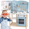 VIGA PolarB Drewniana Kuchnia z Akcesoriami Silver - Blue VIGA PolarB Drewniana Kuchnia z Akcesoriami Silver - Blue