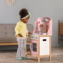 VIGA PolarB Drewniana Kuchnia z Akcesoriami Silver - Pink VIGA PolarB Drewniana Kuchnia z Akcesoriami Silver - Pink