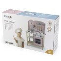 VIGA PolarB Drewniana Kuchnia z Akcesoriami Silver - Pink VIGA PolarB Drewniana Kuchnia z Akcesoriami Silver - Pink