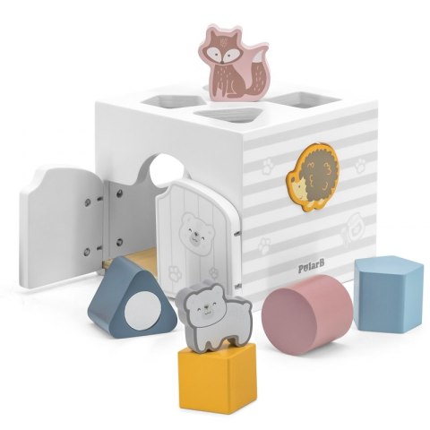 VIGA PolarB Sorter Edukacyjny Grzechoczące Klocki Montessori VIGA PolarB Sorter Edukacyjny Grzechoczące Klocki Montessori