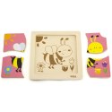 VIGA Poręczne Drewniane Puzzle Pszczoła VIGA Poręczne Drewniane Puzzle Pszczoła
