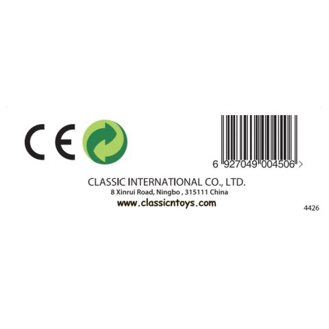 CLASSIC WORLD Drewniana Literka X CLASSIC WORLD Drewniana Literka X