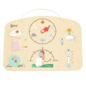 CLASSIC WORLD Tablica Edukacyjna Barometr Nauka dla Dzieci Stacja Pogodowa Wiatr Temperatura 9 el. CLASSIC WORLD Tablica Edukacyjna Barometr Nauka dla Dzieci Stacja Pogodowa Wiatr Temperatura 9 el.