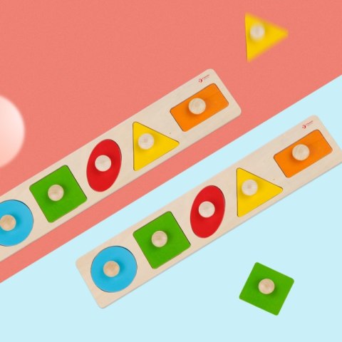 CLASSIC WORLD Układanka MONTESSORI dla Dzieci Nauka Kształtów Figur Kolorów 7 el. CLASSIC WORLD Układanka MONTESSORI dla Dzieci Nauka Kształtów Figur Kolorów 7 el.