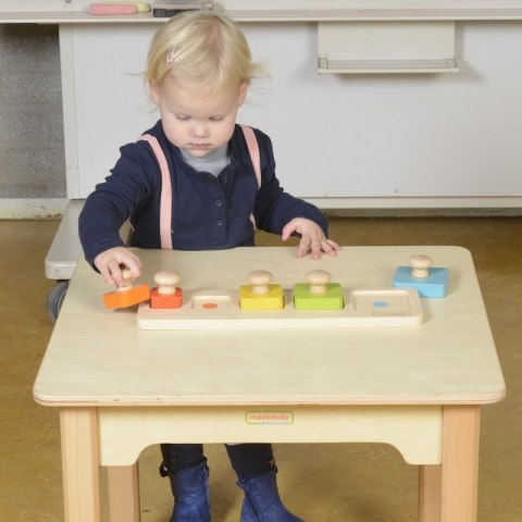 MASTERKIDZ Układanka Nauka Rozmiarów i Kolorów Montessori MASTERKIDZ Układanka Nauka Rozmiarów i Kolorów Montessori