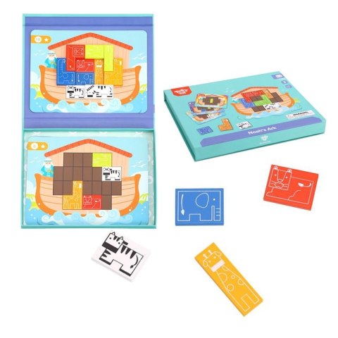 TOOKY TOY Układanka Magnetyczna Montessori Logiczna Puzzle Tetris Arka Noego 26 el. TOOKY TOY Układanka Magnetyczna Montessori Logiczna Puzzle Tetris Arka Noego 26 el.