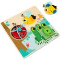 Tooky Toy Drewniana Tablica Edukacyjna Sorter Trening Ćwiczenia Sznurek Guzik Klamerka Tooky Toy Drewniana Tablica Edukacyjna Sorter Trening Ćwiczenia Sznurek Guzik Klamerka