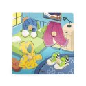VIGA Drewniane Puzzle z Pinezkami Ubrania VIGA Drewniane Puzzle z Pinezkami Ubrania