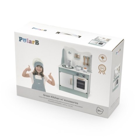 VIGA PolarB Drewniana Kuchnia z Akcesoriami Eco Green VIGA PolarB Drewniana Kuchnia z Akcesoriami Eco Green