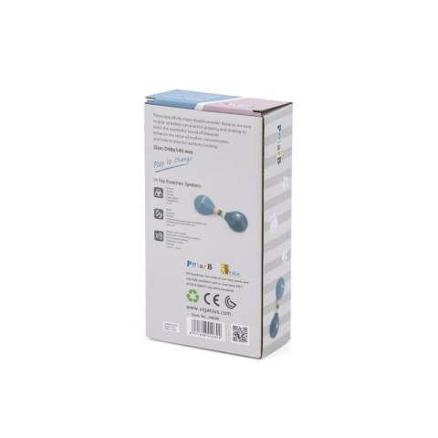 VIGA PolarB Marakas Instrument Muzyczny dla Dzieci Grzechotka VIGA PolarB Marakas Instrument Muzyczny dla Dzieci Grzechotka