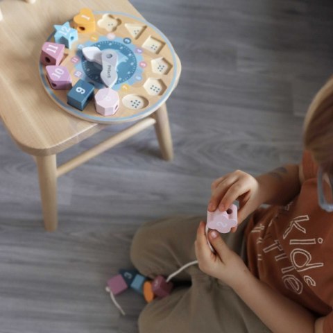 VIGA PolarB Sorter Kształtów Zegar nawlekanka Montessori VIGA PolarB Sorter Kształtów Zegar nawlekanka Montessori