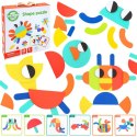 WOOPIE GREEN Drewniana Układanka Montessori 40 Wzorów do Odtworzenia 55 el. Certyfikat FSC WOOPIE GREEN Drewniana Układanka Montessori 40 Wzorów do Odtworzenia 55 el. Certyfikat FSC
